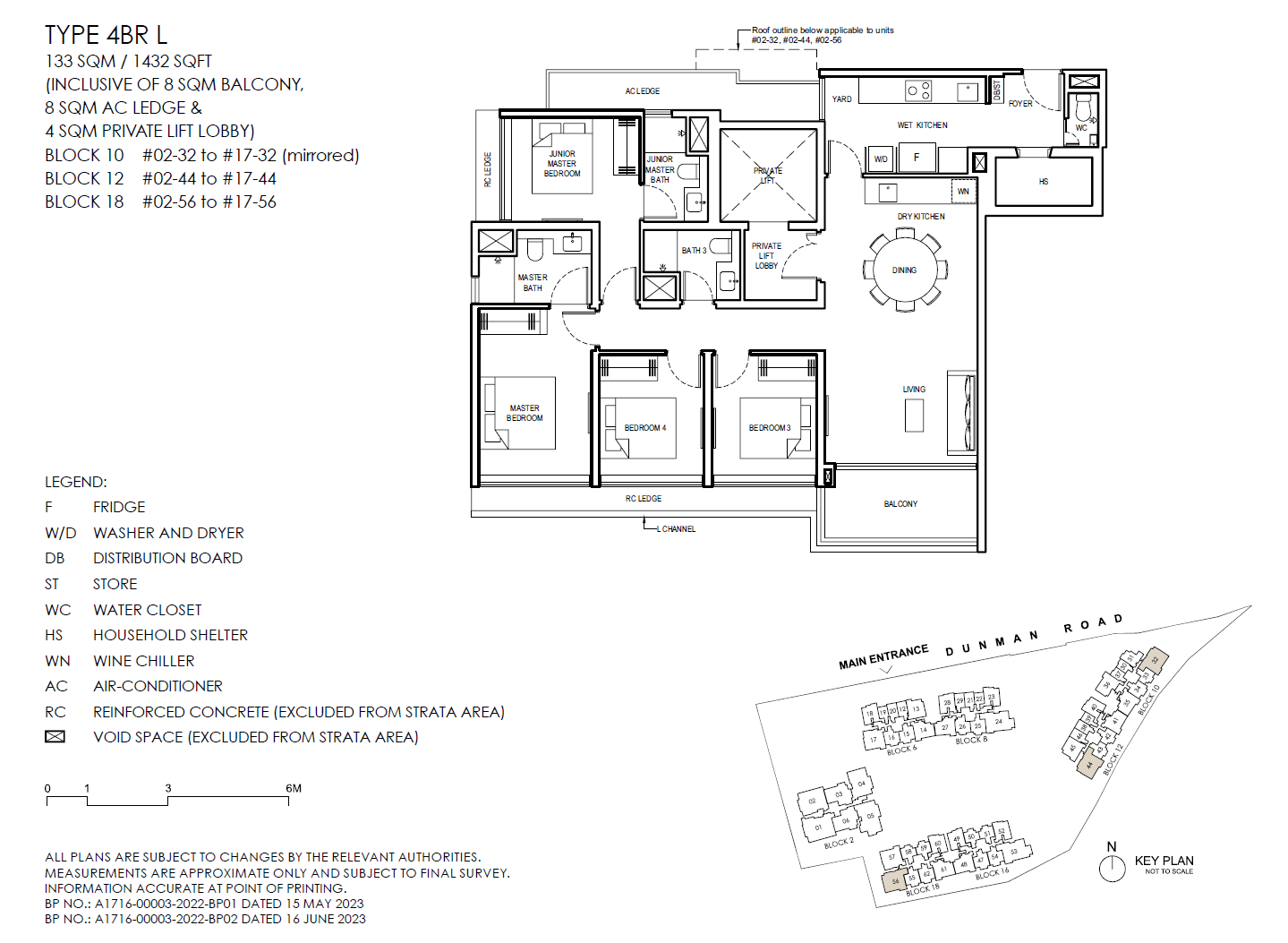 Grand Dunman 4BR, Spacious High-Floor Unit with Private Lift