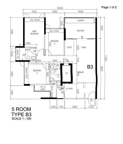 Tampines • Blk 168D Simei Lane 3-Bedroom HDB Flat